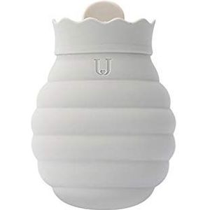 OIFAODAO, Heetwaterflessen Heetwaterzak Met water gevulde siliconen warmwaterkruik Herbruikbare draagbare met warm Heetwaterzak/O,Warmwaterkruik(A)