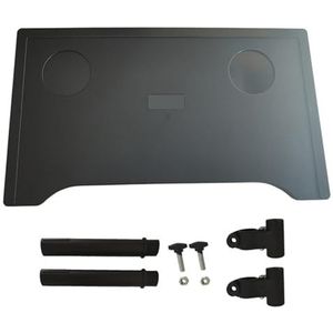 Verwijderbare Rolstoeltafel, 21x13 Rolstoeltafel Met Bekerhouder, Eenvoudig Te Monteren Op Handmatige Rolstoelarmen (zwart)
