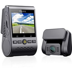 VIOFO A129 Duo Dual Autocamera, dashcam met GPS, 5 GHz wifi, wifi, mobiele telefoonbewaking, Full HD 1080P 2 lenzen, voor achter, camera, nachtzicht, 24 uur parkeerbewaking, bewegingsdetectie,