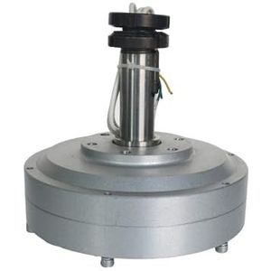 Zeldzame aarde permanente magneten 200W 500RPM 12V 24V 48V kernloze magneet dynamo generator motor for windturbine(24V)