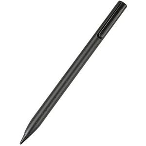 Auleset universeel schrijven Resistive Screen Touch Pen Telefoon Tablet Collar Clip Stylus - Zwart