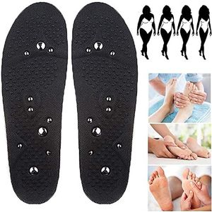 Schoeninlegzool, Drukpuntreflexologie schoeninlegzool met antivermoeidheidsmassage(1 Pair,S(39 40))