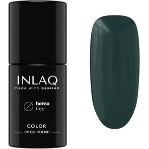 INLAQ® HEMA Free UV Gel Nagellak Dark Green 6 ml - Gel Nagellak Free of Hema - Gellak UV LED Lak in Verschillende Kleuren