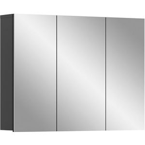 xonox.home Spiegelkast, front spiegeloppervlak corpus grijs Nb, ca. 80x60x15 cm