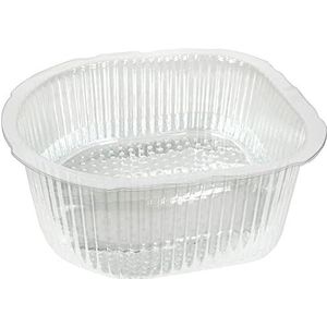 ForPro Universele Pedi Badmatten - 50% DIKKER - Fit Footsie Bath Plus Voetbad, Wegwerp Pedicure Voetkuip Liners voor Foot Spa Bekkens & Voetbad Soaks, 14,5"" B x 12,5"" L x 6"" D, Helder, 100 Count