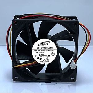 24V inverter fan AD0724HB-D72 70 * 70 * 15MM 3line Server cooling fan