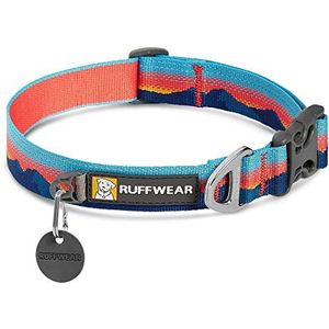 RUFFWEAR Crag halsband, reflecterende en comfortabele kraag voor dagelijks gebruik, zonsondergang, 20""-26