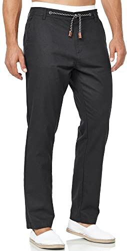 INDICODE JEANS Chino 'Veneto'  zwart