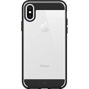 Black Rock beschermhoes ""Air Robust"" (voor Apple iPhone Xs, perfecte bescherming, slank design, polycarbonaat, termoleffect polyurethaan (PUT)) zwart