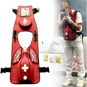 anti-verstikkingsapparaat, EHBO-trainingsvest, anti-verstikkings-obstructie-trainervest Heimlich met rugschot(Adults)