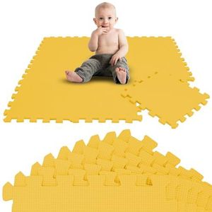LittleTom 9 delige Puzzelmat voor Baby's en Kinderen 30x30 Puzzel Speelmat Kruipmat EVA Schuim Mat