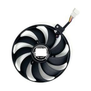 FDC10H12S9-C T129215SU 7-pins GPU-kaartkoelventilatoren voor ASUS voor ROG voor STRIX-GeForce RTX 2070 2080 SUPER Ti RTX2080 RTX2080Ti-ventilator(Black A-Fan FDC)