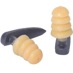 Waterdichte oordopjes om te zwemmen, waterdichte herbruikbare siliconen zwemmen oordopjes, waterbescherming ruisonderdrukking herbruikbare oordopjes, zachte siliconen oordopjes voor zwemmen