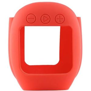 Speaker Beschermhoes voor JBL CLIP4 Speaker Siliconen Behuizing Shell Outdoor Draagbare Audio Bescherming Mouw (Rood)