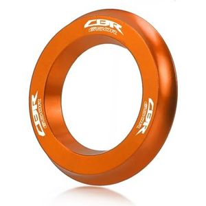 ZXXBH CBR 650 R motorfiets Lgnition Cover sleutelschakelaarring decoratieve ring sleutelgat compatibel met CBR 650R CBR650R 2017 2018 2019 2020 2021 (Color : Orange CBR650R)