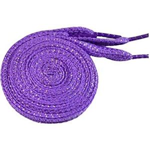1 paar 110 cm kleurrijke platte veters dagelijkse camping schoenveters for dames schoenen touw schoenveters, nummer 05 rood (Color : Number 07 Light Purple, Size : One Size)