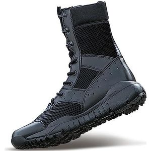 Heren Outdoor Combat Boots Bergbeklimmen Training Schoenen Lichtgewicht Waterdichte Tactische Laarzen Wandelen Mesh Schoenen