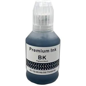 GI46 GI-46 Navulinkt GI 46 Compatibele Kleur Waterbasis Fles for C-non M-XIFY GX3040 GX5040 GX6040 GX7040 Printer(Black 1pcs)