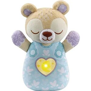 VTech Baby Sluimerbeertje, knuffelige slaaphulp met nachtlampje, muziek en geluiden, voor kinderen vanaf de geboorte