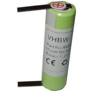 vhbw Accu compatibel met Tondeo Eco S 3108, Eco XS, Eco XS Black Velvet - 3711 scheerapparaat (2000 mAh, 1,2 V, NiMH)