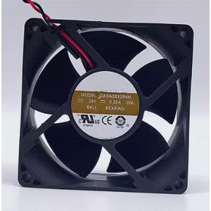LMNCBVYA Ailsa Hexi DASA0832B4M 80mm DC24V 0.35A 2-Wire Cooling Fan for Laptop - Air Cooler with Low Noise Operation