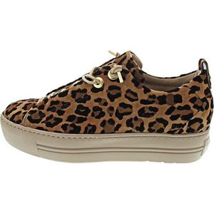 Paul Green Sneaker 5317-026, suède, bruin, dames, bruin, 37.5 EU