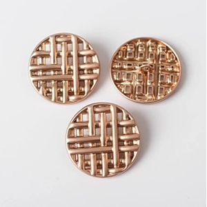 Button， Knopen Naaien Crafts， 10 stuks 30mm metalen knoppen mode decoratieve knop for shirt jas naaien accessoires scrapbooking diy(Gold)