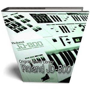 Roland JD-800 - Grote originele WAVE/Kontakt Multi-Layer Samples/loops Studio Library