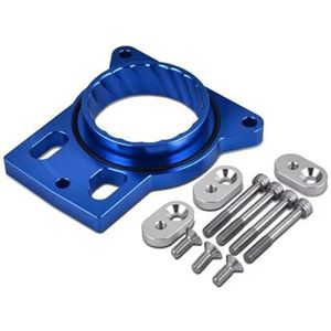 Gasklepstandsensors auto Gasklephuis-afstandsstuk Voor Silverado 1500 Voor Sierra 4.8L/5.3L/6.0L Voor Escalade Voor Yukon 1999-2007 Gasklephuis Inlaatspruitstuk(Blauw)