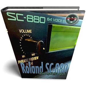 voor Roland SC-880 - de King of Dance - Grote unieke originele WAVE/Kontakt Multi-Layer samples/loops Bibliotheek op DVD of download