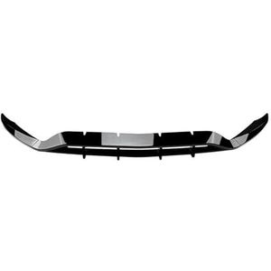 Voorbumper Lip Voor Mercedes Voor Benz GLC Klasse X253 GLC200 260 300 2020~2022 Voor AMG Auto Voorbumper Lip Glanzend Zwart Of Carbon Fiber Look Front Bumper Spoiler(Glanzend zwart)