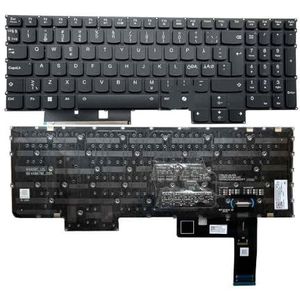 RGB-toetsenbord met achtergrondverlichting per toets voor Lenovo voor Legion voor Pro 7 16IRX8 82WR, ​​16IRX8H 82WQ 16ARX8H 82WS 16'' gaminglaptop (VS, Engels, CS, ND)(ND RGB AI Ver.)