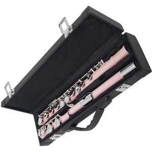 16 gesloten gat C sleutel roze prachtige professionele fluit houtblazersinstrument