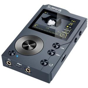 Surfans - F20 - MP3-speler - Draagbaar - 32 GB Geheugenkaart - Bluetooth - Verliesvrije Audio
