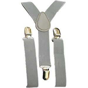 Brussels08 Unisex Kinderen Verstelbare Y Terug Suspender met Sterke Clips Elastische Y Terug Clip Suspenders Braces voor Jongens Meisjes