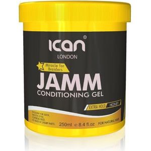 ican London Jamm Conditioning Gel Extra Hold Met Honing 250ml