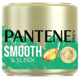 Pantene Glad en slank haarmasker, keratine haarmasker, tot 72 uur glad en glanzend haar in 1 gebruik, 300 ml