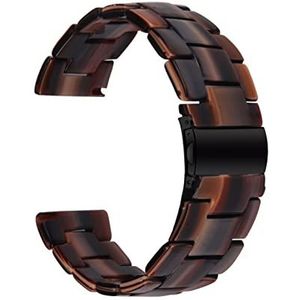 ENICEN Hars Watch Band Compatibel met Fitbit versa 3 / Fitbit Sense Smart Polsband Accessoires Dames Mannen Hars Armband Strap for Fitbit Sense (Color : Chocolate)