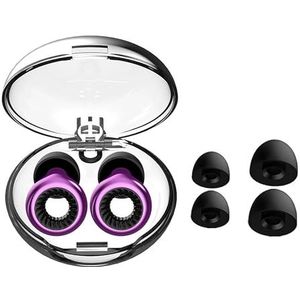 Anti-Noise Slaap Geluiddichte Oordopjes Siliconen Diepe Slapen Ruisonderdrukking Concert Oordopjes Herbruikbare Ruisonderdrukking Levert (H)