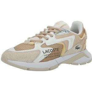 Lacoste L003 Neo Damessneakers, lichtbruin, wit, 41.5 EU