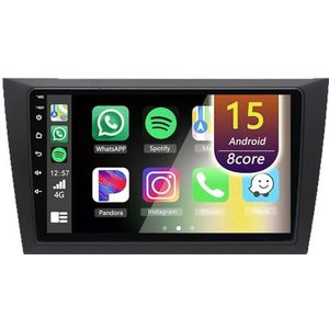 Android Radio voor Volkswagen GOLF6 2008-2016, 9 inch Touchscreen Autoradio met Wireless CarPlay Android Auto Bluetooth WIFI(8Core(8+128GB))
