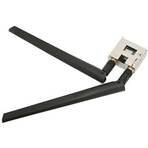 Draadloze WiFi-adapterkaart, Triple Band WiFi-netwerkkaart Plug and Play voor Kantoor