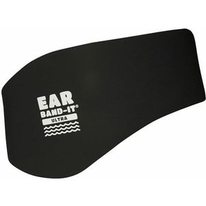Ear Band-It Zwemhoofdband (houd water buiten, houd oordopjes in) Doctor Aanbevolen Medium (Leeftijd 3-8) Zwart