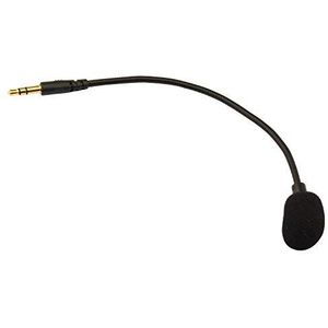 Futheda Vervangende microfoon Boom Mic 3,5 mm compatibel voor gaming headsets Turtle Beach Ear Force Xbox One PS4 Switch Mac PC Computer Gaming hoofdtelefoon