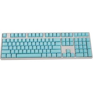 Leeg dik PBT OEM-profiel 108 ANSI Keycaps voor MX Switches Mechanisch toetsenbord (alleen Keycap) (Lichtblauw)