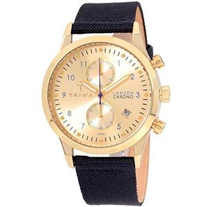 Triwa unisex volwassene chronograaf kwarts horloge met lederen armband LCST103-CL060713