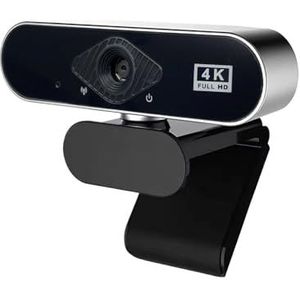 4K USB-webcam met automatische 8 MP 30 FPS en afspelen Type-C-adapter statief for streaming, videogesprekken het maken van content(B02-2K webcam)