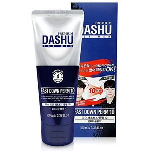 DASHU Premium Fast Down Perm for Men 30oz - Instant Down Perm, Shine & Elasticiteit