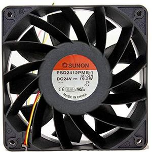 PSD2412PMB1 12038 DC24V 19.2W original 3-wire inverter cooler fan