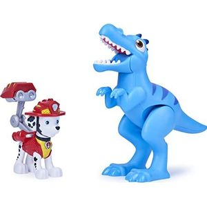 PAW Patrol, Dino Rescue Marshall and Dinosaur Action Figure-set, voor kinderen vanaf 3 jr.